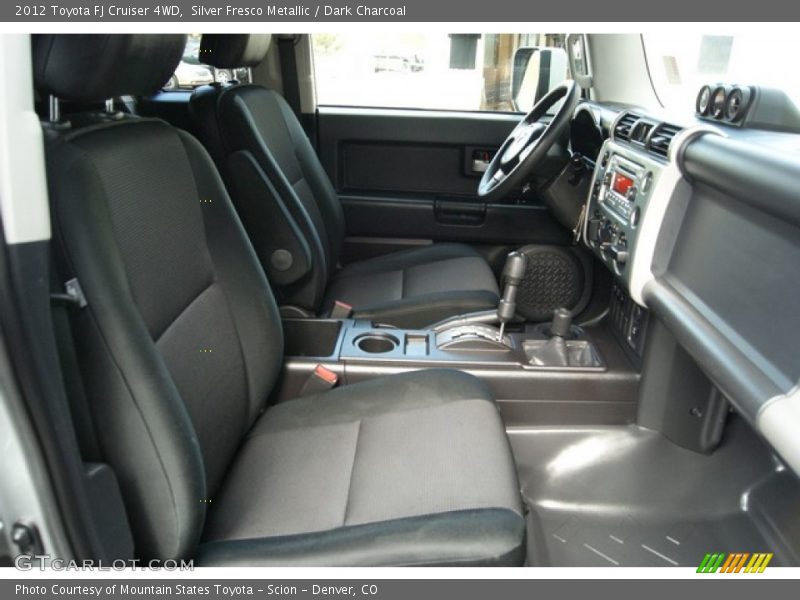 Silver Fresco Metallic / Dark Charcoal 2012 Toyota FJ Cruiser 4WD