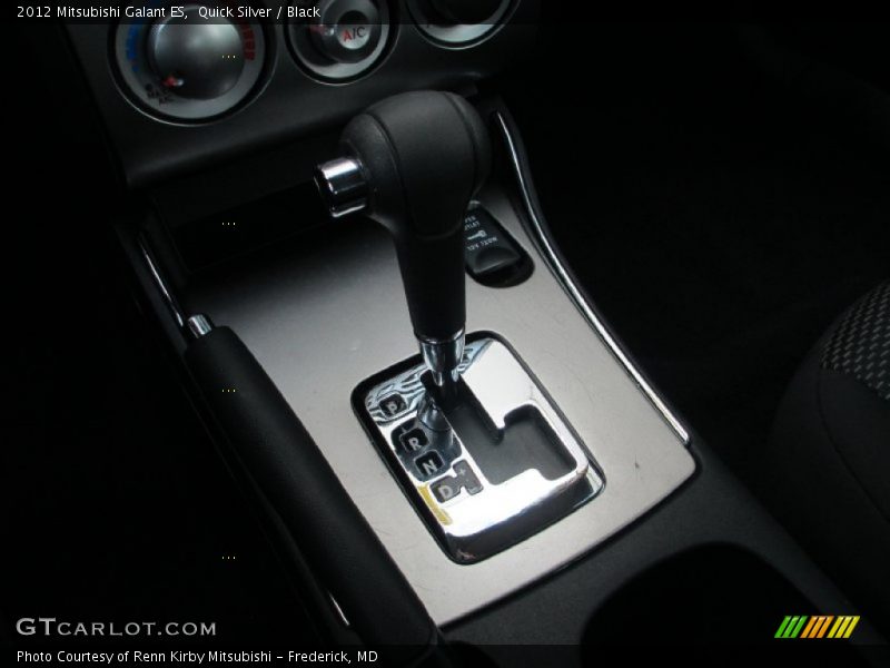 Quick Silver / Black 2012 Mitsubishi Galant ES