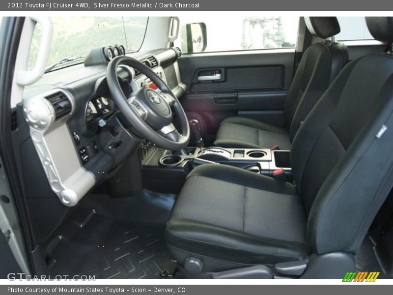 Silver Fresco Metallic / Dark Charcoal 2012 Toyota FJ Cruiser 4WD