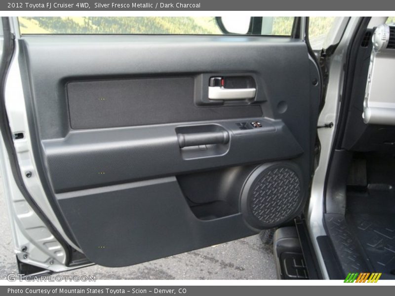 Silver Fresco Metallic / Dark Charcoal 2012 Toyota FJ Cruiser 4WD