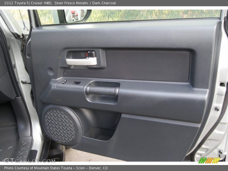 Silver Fresco Metallic / Dark Charcoal 2012 Toyota FJ Cruiser 4WD