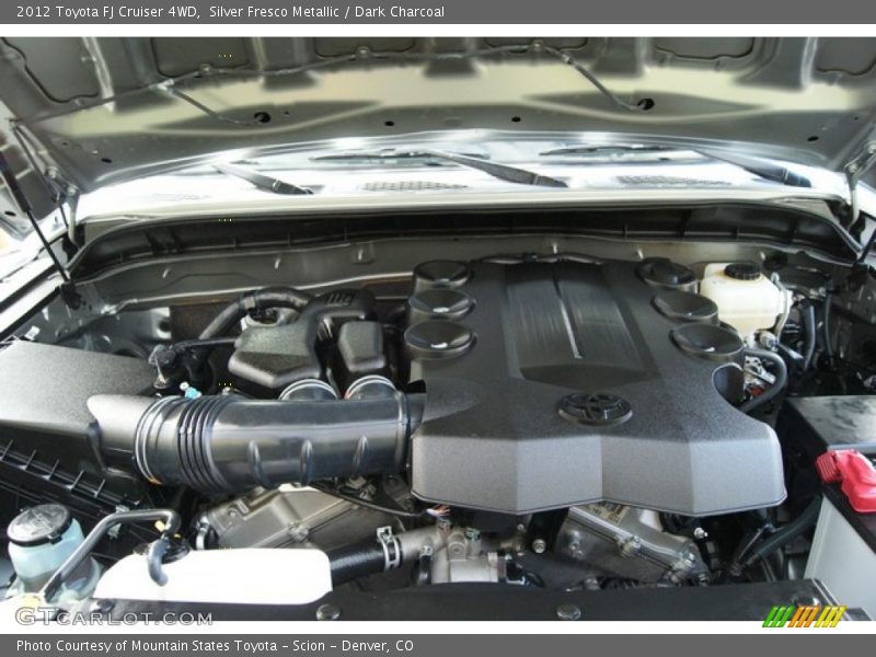 Silver Fresco Metallic / Dark Charcoal 2012 Toyota FJ Cruiser 4WD