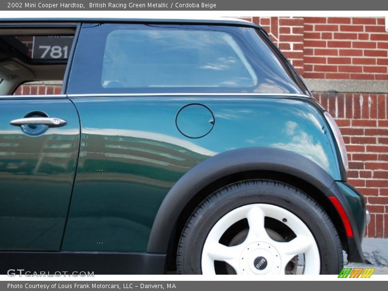 British Racing Green Metallic / Cordoba Beige 2002 Mini Cooper Hardtop