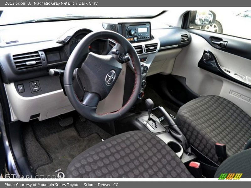 Magnetic Gray Metallic / Dark Gray 2012 Scion iQ