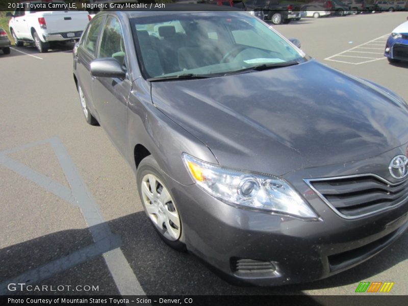 Magnetic Gray Metallic / Ash 2011 Toyota Camry LE