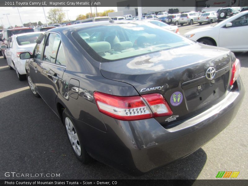 Magnetic Gray Metallic / Ash 2011 Toyota Camry LE
