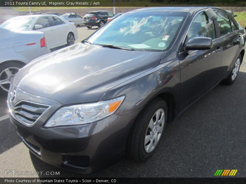 Magnetic Gray Metallic / Ash 2011 Toyota Camry LE