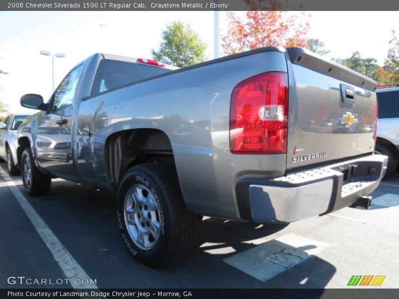 Graystone Metallic / Ebony 2008 Chevrolet Silverado 1500 LT Regular Cab