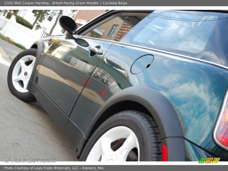 British Racing Green Metallic / Cordoba Beige 2002 Mini Cooper Hardtop