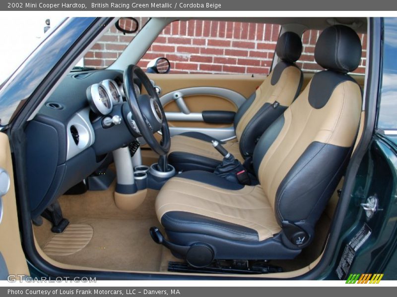 British Racing Green Metallic / Cordoba Beige 2002 Mini Cooper Hardtop