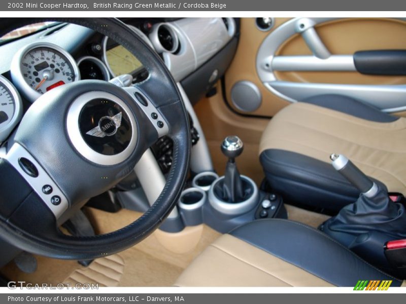 British Racing Green Metallic / Cordoba Beige 2002 Mini Cooper Hardtop