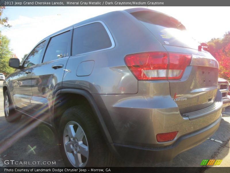 Mineral Gray Metallic / Dark Graystone/Medium Graystone 2013 Jeep Grand Cherokee Laredo
