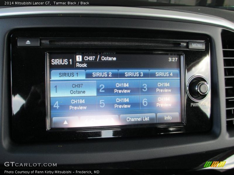 Tarmac Black / Black 2014 Mitsubishi Lancer GT