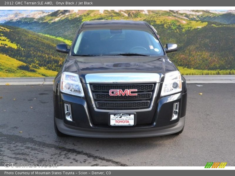 Onyx Black / Jet Black 2012 GMC Terrain SLE AWD