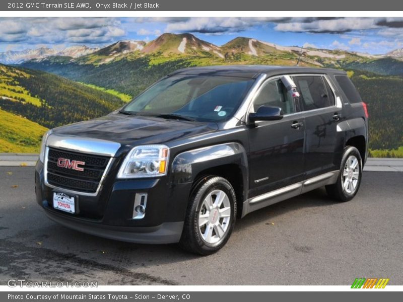 Onyx Black / Jet Black 2012 GMC Terrain SLE AWD