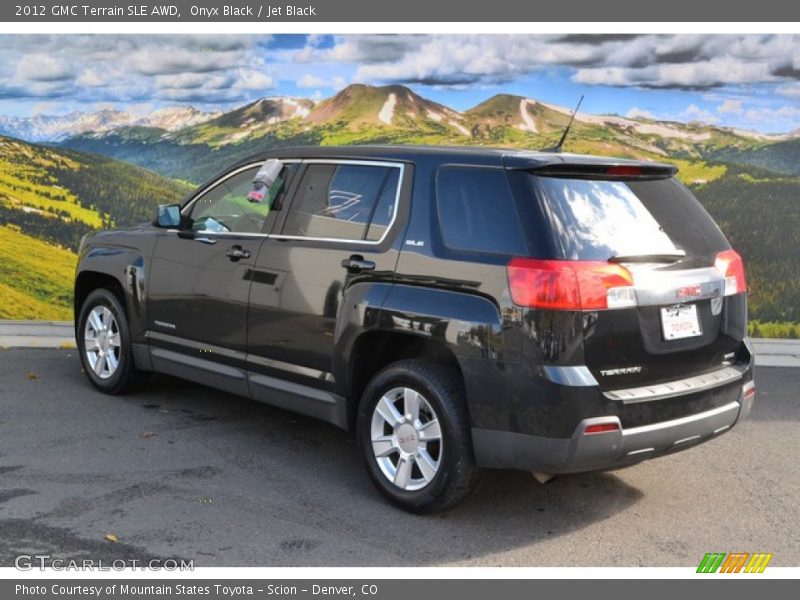 Onyx Black / Jet Black 2012 GMC Terrain SLE AWD