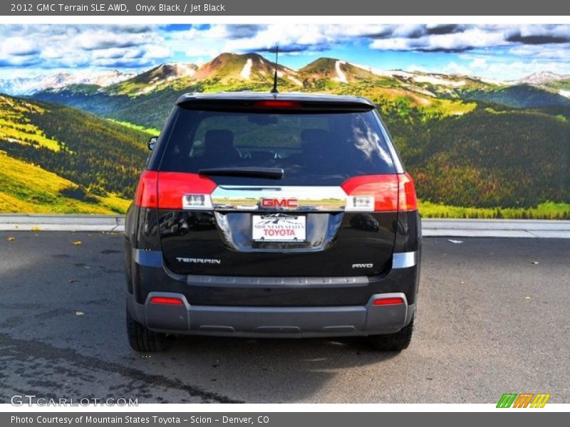 Onyx Black / Jet Black 2012 GMC Terrain SLE AWD