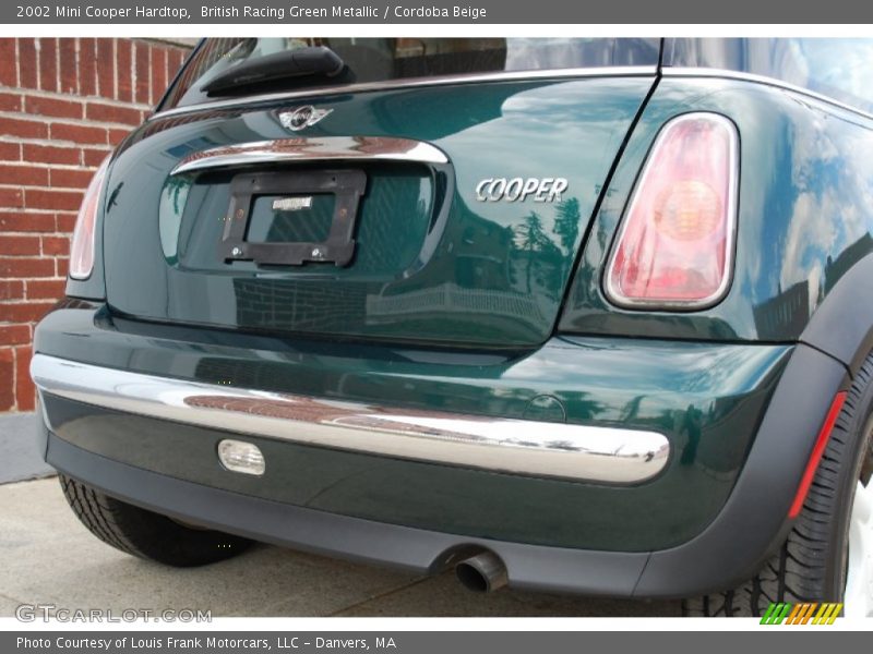 British Racing Green Metallic / Cordoba Beige 2002 Mini Cooper Hardtop
