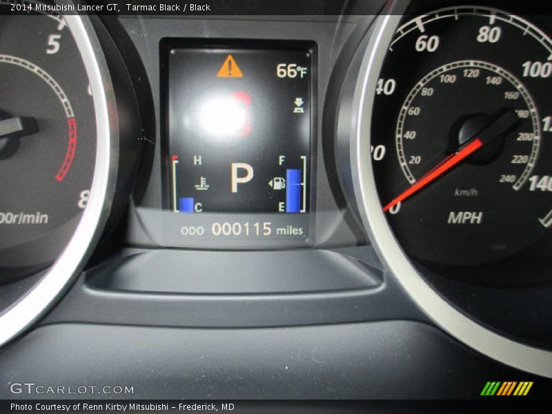 Tarmac Black / Black 2014 Mitsubishi Lancer GT