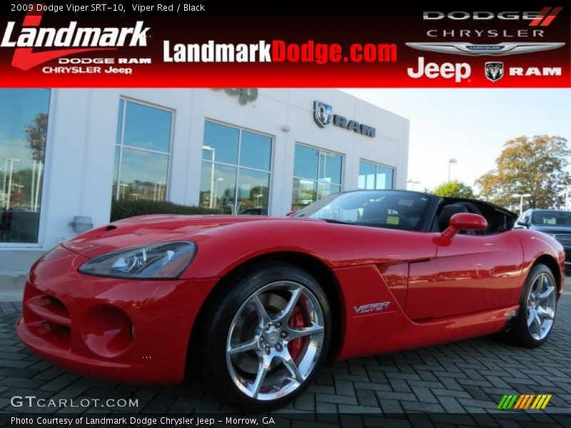 Viper Red / Black 2009 Dodge Viper SRT-10