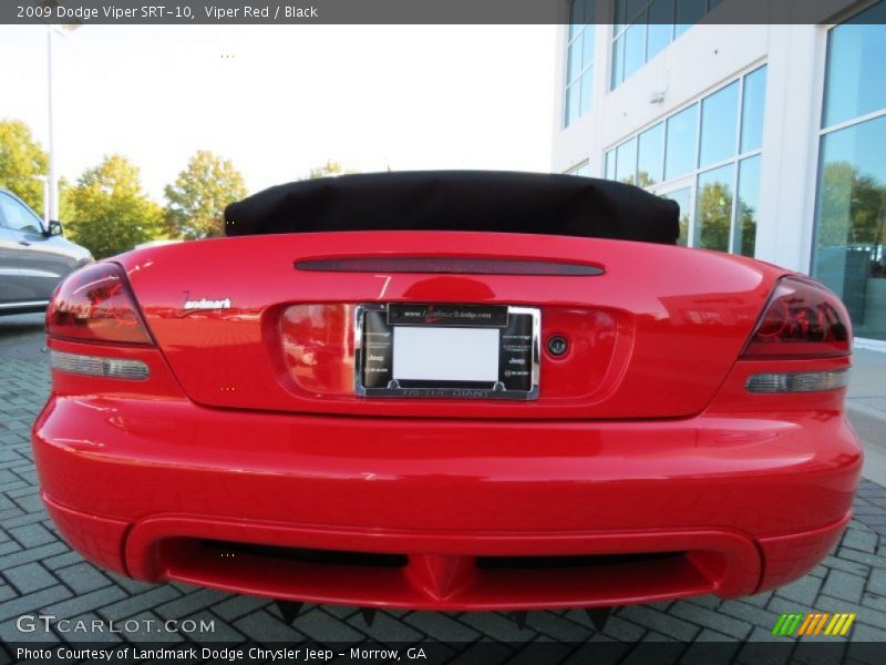 Viper Red / Black 2009 Dodge Viper SRT-10