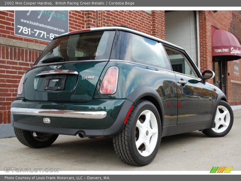 British Racing Green Metallic / Cordoba Beige 2002 Mini Cooper Hardtop