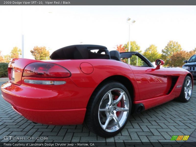 Viper Red / Black 2009 Dodge Viper SRT-10