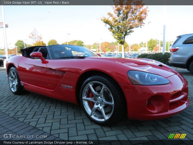 Viper Red / Black 2009 Dodge Viper SRT-10