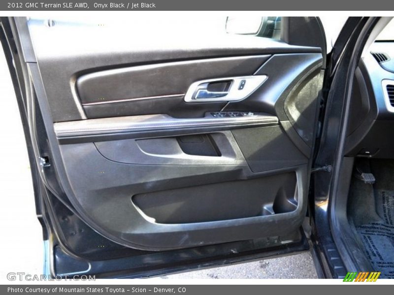 Onyx Black / Jet Black 2012 GMC Terrain SLE AWD