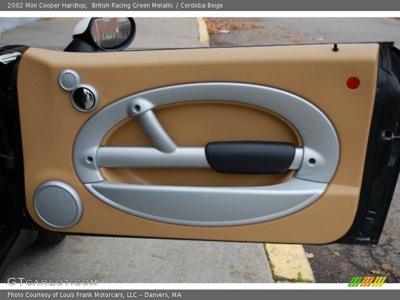 British Racing Green Metallic / Cordoba Beige 2002 Mini Cooper Hardtop