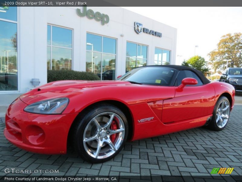 Viper Red / Black 2009 Dodge Viper SRT-10