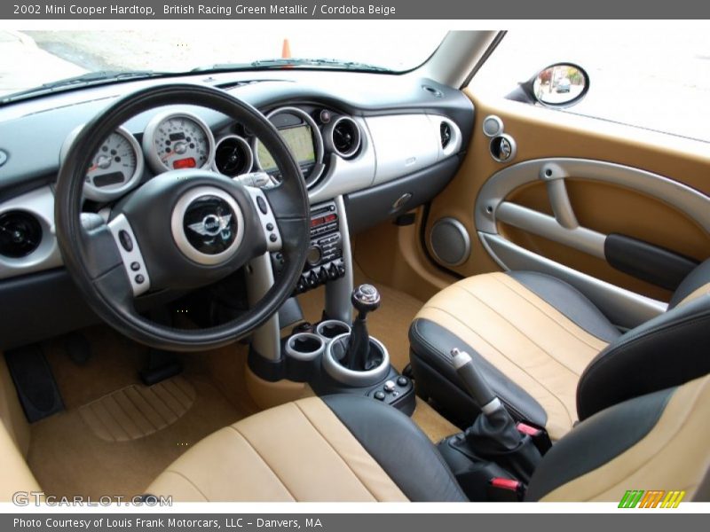British Racing Green Metallic / Cordoba Beige 2002 Mini Cooper Hardtop