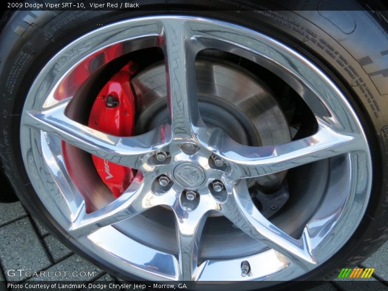 Viper Red / Black 2009 Dodge Viper SRT-10