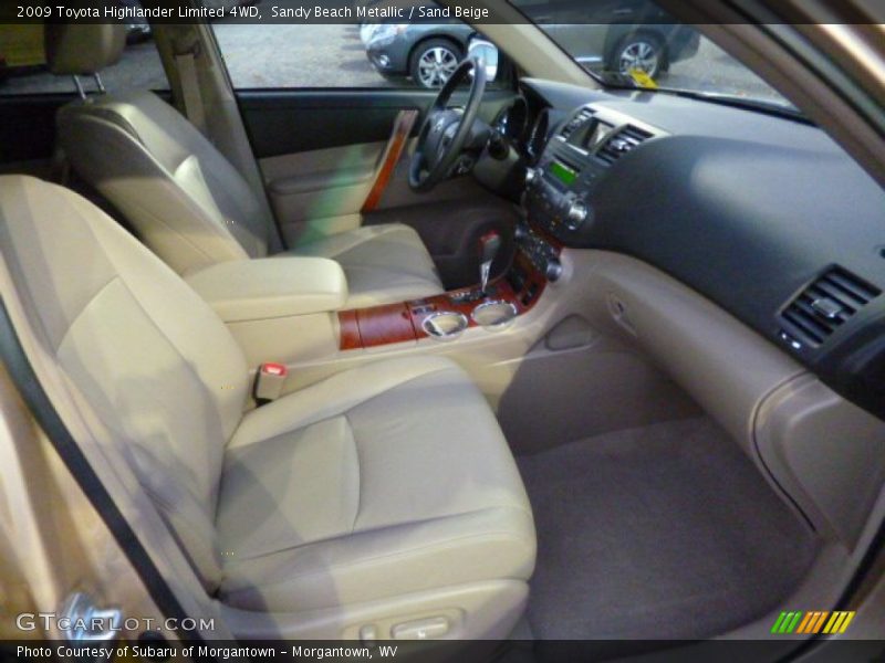 Sandy Beach Metallic / Sand Beige 2009 Toyota Highlander Limited 4WD