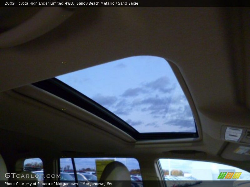 Sandy Beach Metallic / Sand Beige 2009 Toyota Highlander Limited 4WD