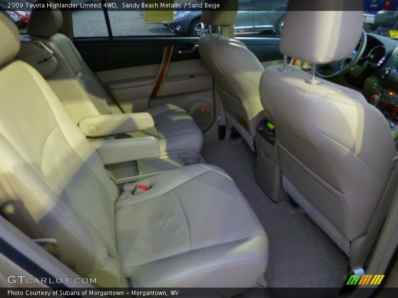Sandy Beach Metallic / Sand Beige 2009 Toyota Highlander Limited 4WD