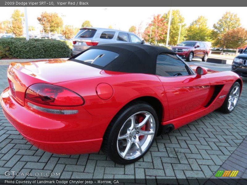 Viper Red / Black 2009 Dodge Viper SRT-10