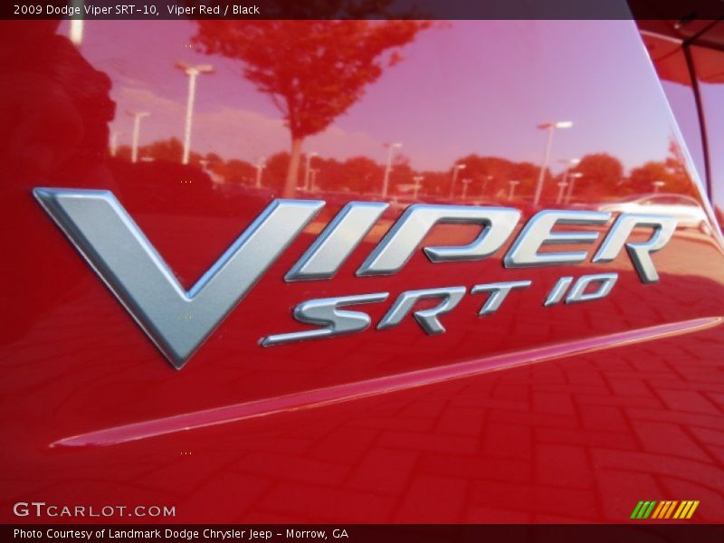 Viper Red / Black 2009 Dodge Viper SRT-10