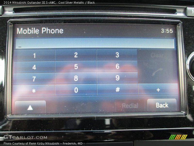 Cool Silver Metallic / Black 2014 Mitsubishi Outlander SE S-AWC