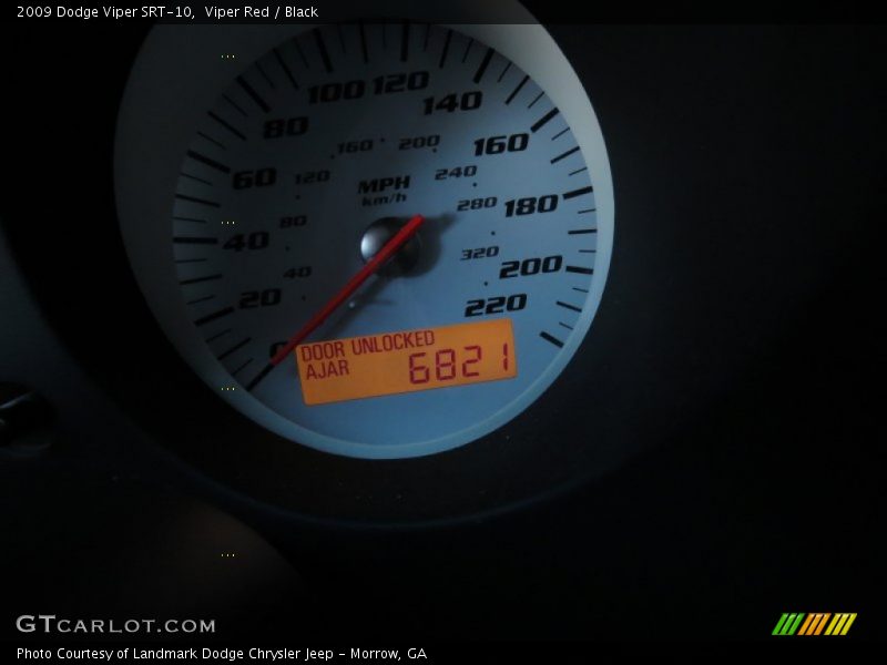 Viper Red / Black 2009 Dodge Viper SRT-10