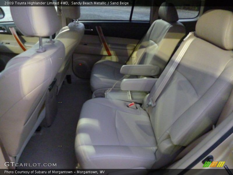 Sandy Beach Metallic / Sand Beige 2009 Toyota Highlander Limited 4WD
