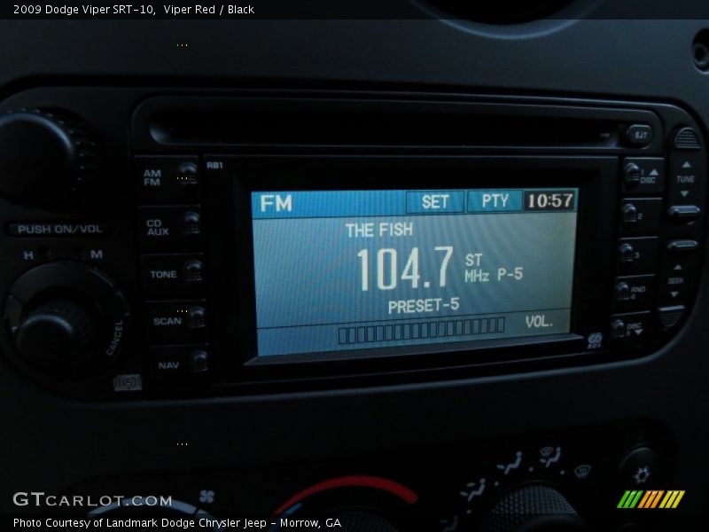 Viper Red / Black 2009 Dodge Viper SRT-10