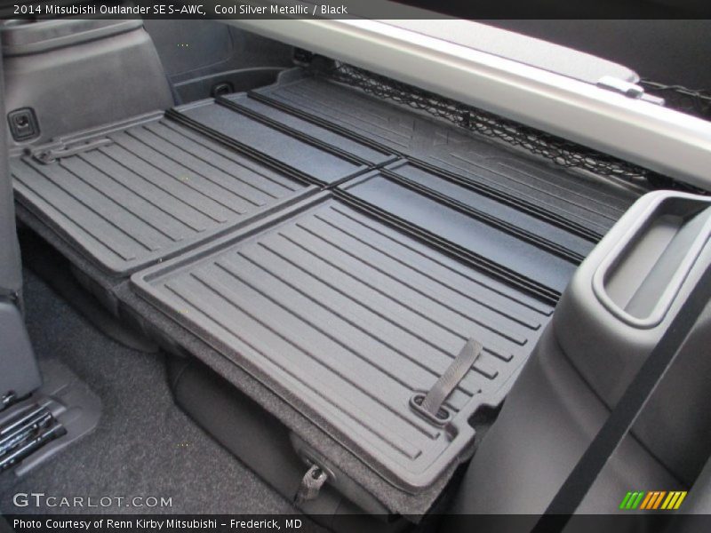 Cool Silver Metallic / Black 2014 Mitsubishi Outlander SE S-AWC
