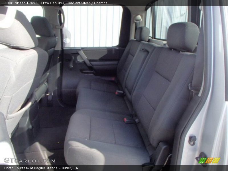 Radiant Silver / Charcoal 2008 Nissan Titan SE Crew Cab 4x4