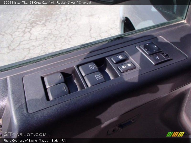 Radiant Silver / Charcoal 2008 Nissan Titan SE Crew Cab 4x4