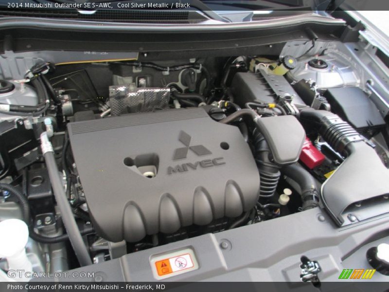  2014 Outlander SE S-AWC Engine - 2.4 Liter SOHC 16-Valve MIVEC 4 Cylinder