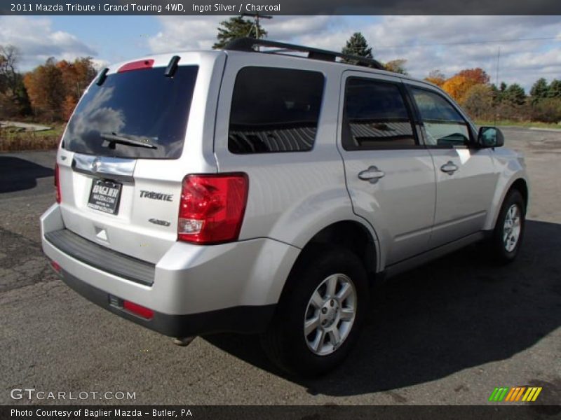 Ingot Silver / Charcoal 2011 Mazda Tribute i Grand Touring 4WD