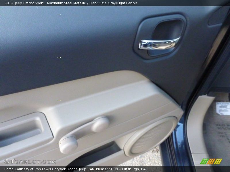 Maximum Steel Metallic / Dark Slate Gray/Light Pebble 2014 Jeep Patriot Sport