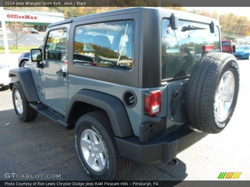 Anvil / Black 2014 Jeep Wrangler Sport 4x4