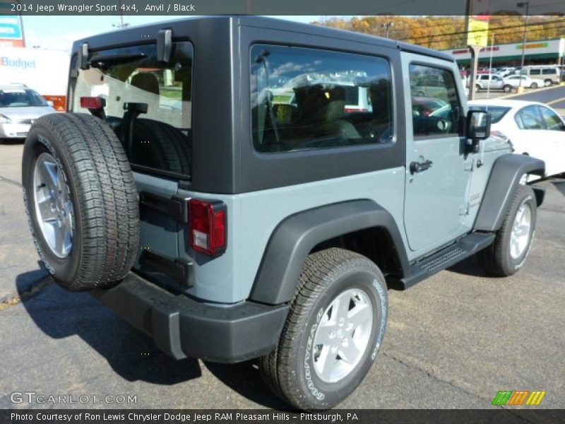 Anvil / Black 2014 Jeep Wrangler Sport 4x4
